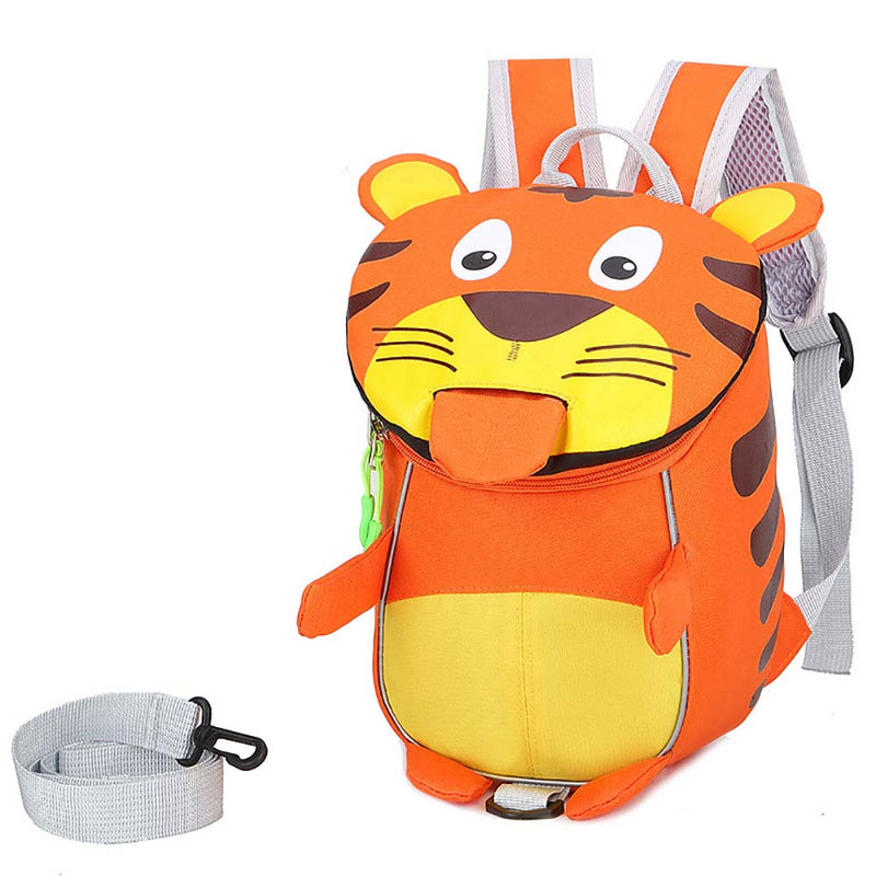 Little Tiger Cartoon Backpack Casual Kindergarten Children's Schoolbag