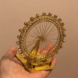 London Eye Ferris Wheel 3D Model Metal Puzzle DIY Assembled Toy Decorations - Toysoff.com