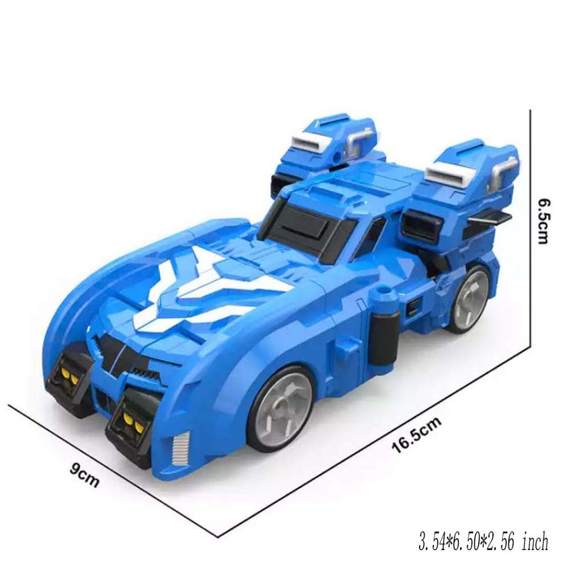 MINI FORCE BOLTBOT Transforming X-Machine Vehicle From Robot Toy