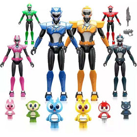 MINI FORCE Robot Lucy Max Jackey Leo Sammy Volt Action Figure Toy