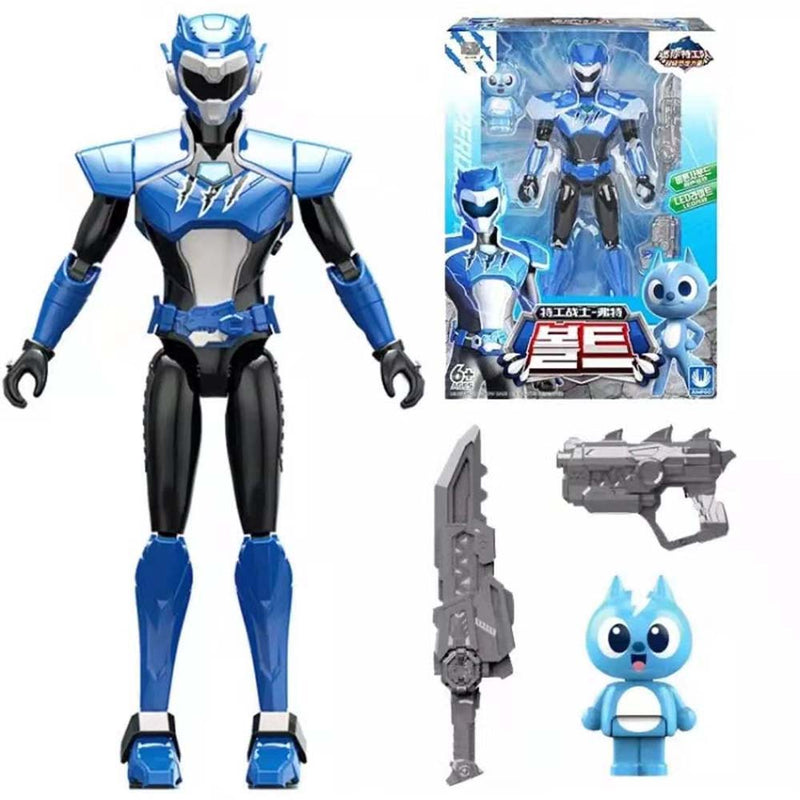 MINI FORCE Robot Lucy Max Jackey Leo Sammy Volt Action Figure Toy