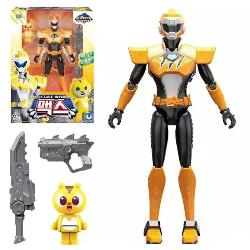 MINI FORCE Robot Lucy Max Jackey Leo Sammy Volt Action Figure Toy