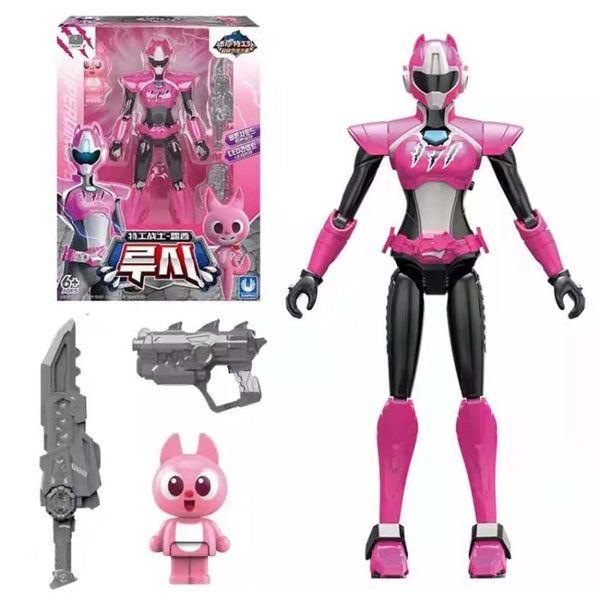 MINI FORCE Robot Lucy Max Jackey Leo Sammy Volt Action Figure Toy