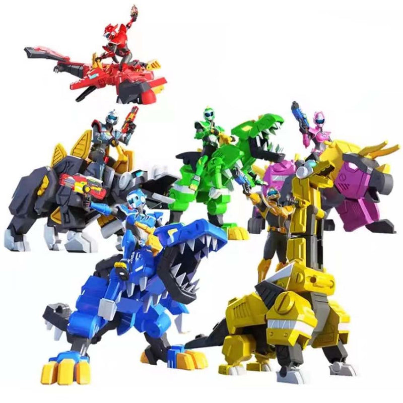 MINI FORCE Transformation Super Dinosaur Action Figure Robot Toy