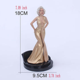 Marilyn Monroe Action Figure Sexy Girl Model Toy 18cm