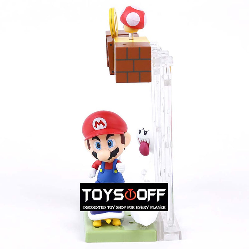 Mario with Toad Koopa Boo 473 Action Figure Model Toy 10cm