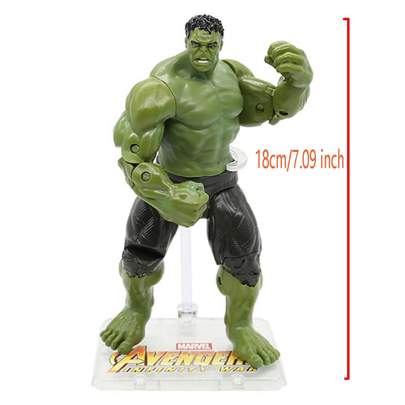 Avengers Hulk Action Figure With Luminous Base Toy 18cm