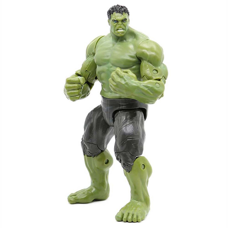 Avengers Hulk Action Figure With Luminous Base Toy 18cm