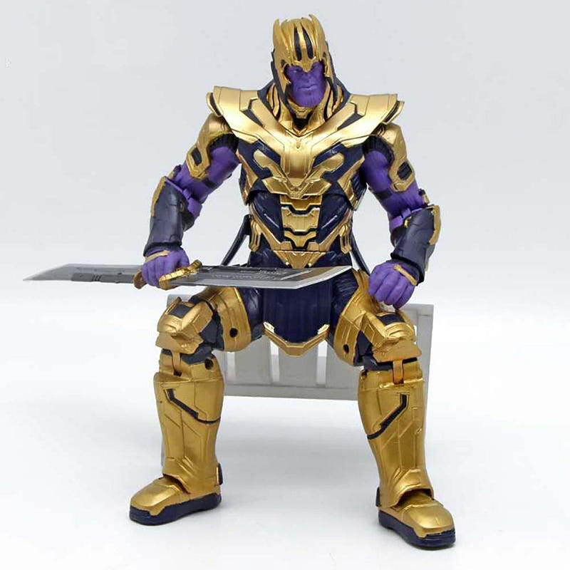 Avengers Infinity Legends Superhero Thanos Action Figure Collectible Model