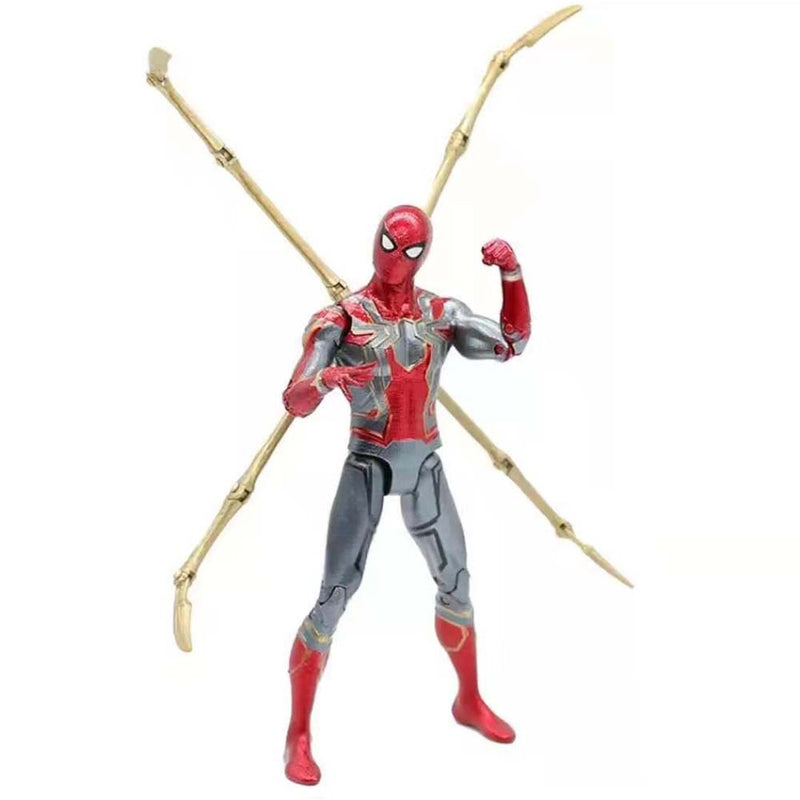 Avengers Spiderman Action Figure With Luminous Base Toy 18cm