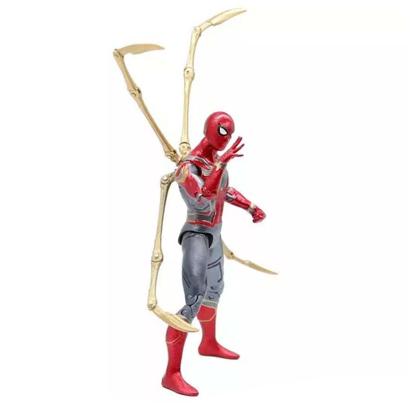 Avengers Spiderman Action Figure With Luminous Base Toy 18cm