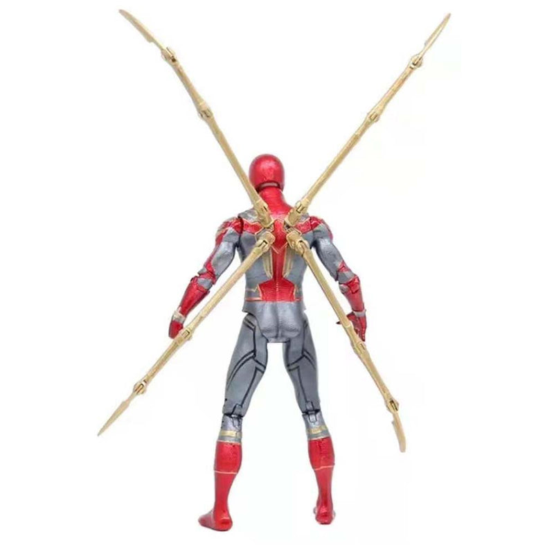 Avengers Spiderman Action Figure With Luminous Base Toy 18cm