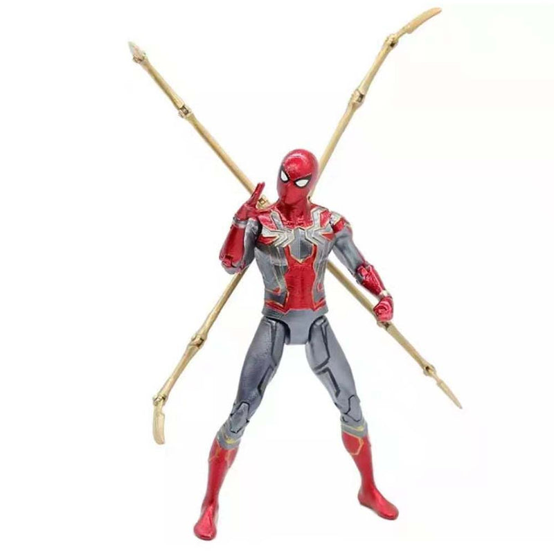 Avengers Spiderman Action Figure With Luminous Base Toy 18cm