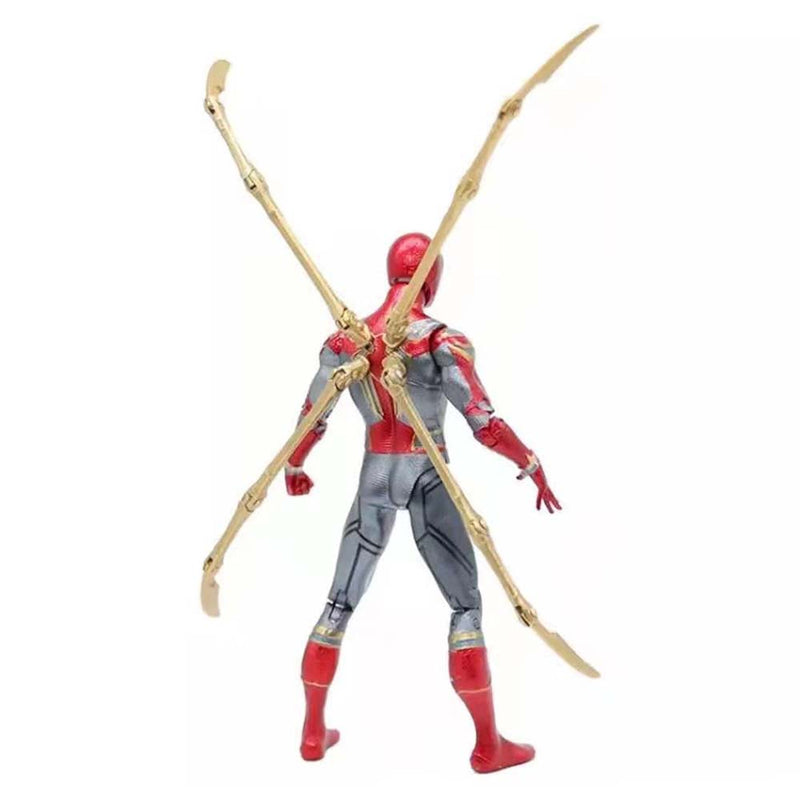 Avengers Spiderman Action Figure With Luminous Base Toy 18cm