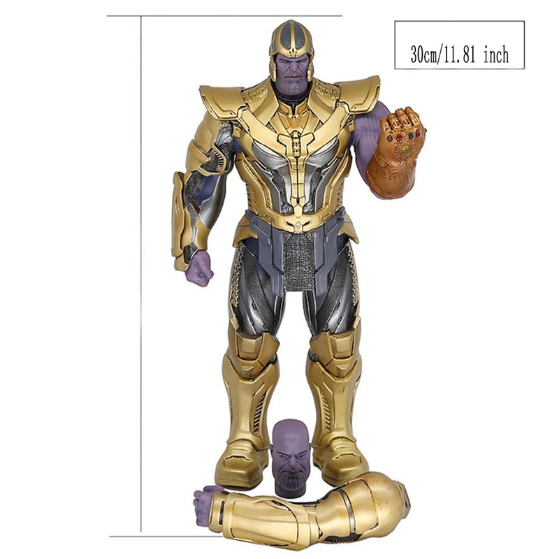 Avengers Superhero Thanos Action Figure Model Toy 30cm