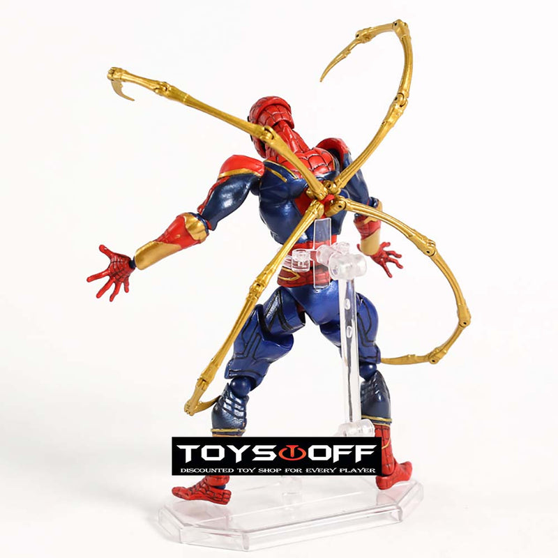 Avengers Yamaguchi Iron Spiderman Action Figure Joints Movable Toy 17cm