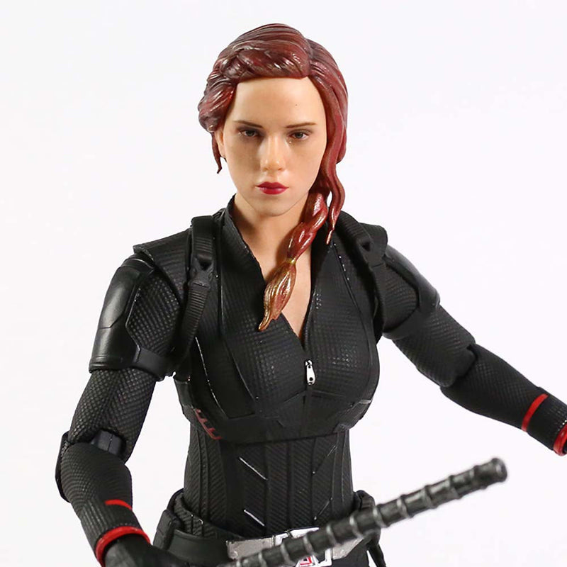 Black Widow Action Figure Collectible Model Toy 25cm