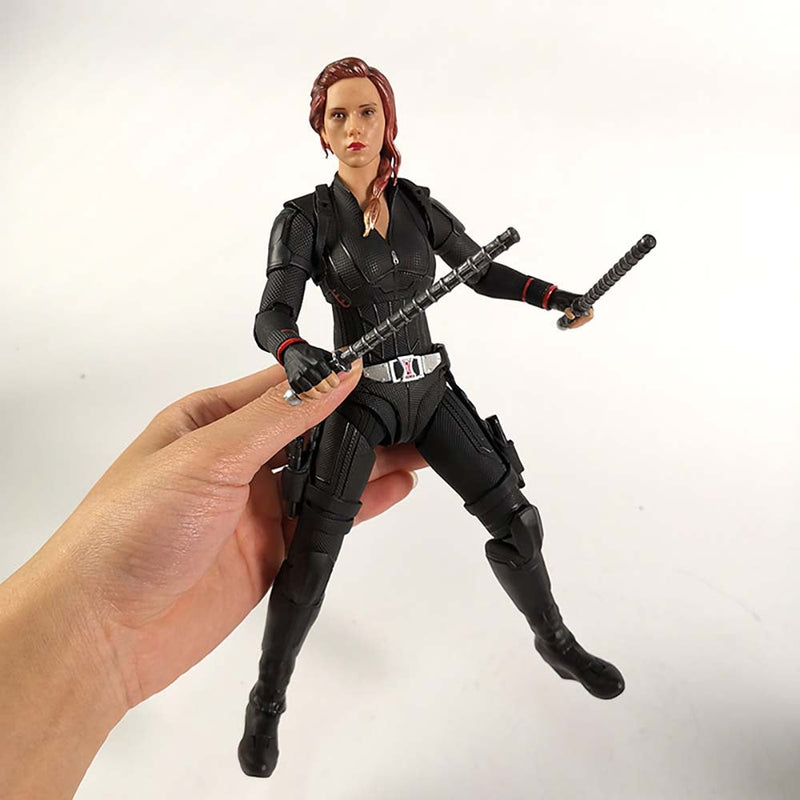 Black Widow Action Figure Collectible Model Toy 25cm