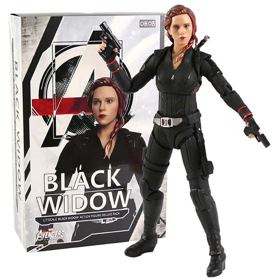 Black Widow Action Figure Collectible Model Toy 25cm