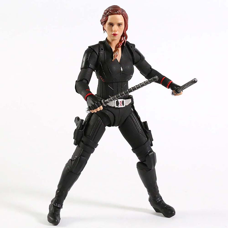 Black Widow Action Figure Collectible Model Toy 25cm