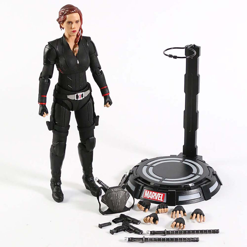 Black Widow Action Figure Collectible Model Toy 25cm