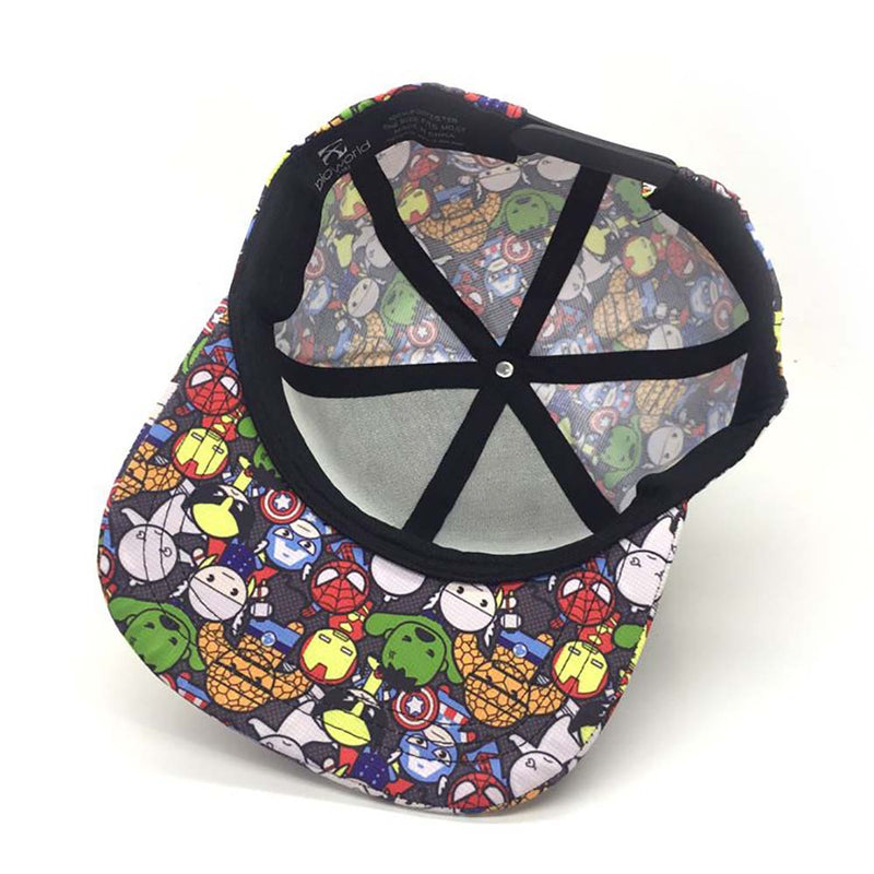 Marvel Comics The Avengers Fashion Baseball Cap Cartoon Street Hip Hop Hat - Toysoff.com