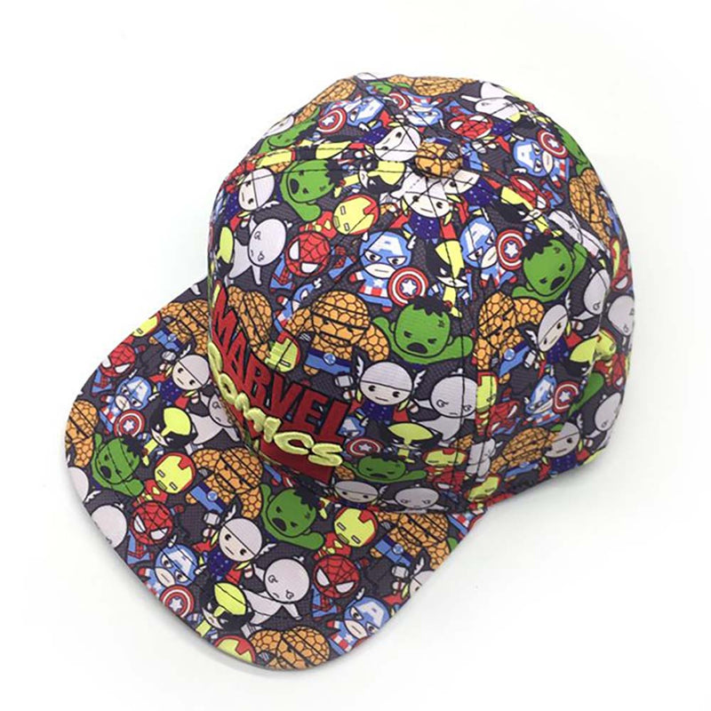 Marvel Comics The Avengers Fashion Baseball Cap Cartoon Street Hip Hop Hat - Toysoff.com