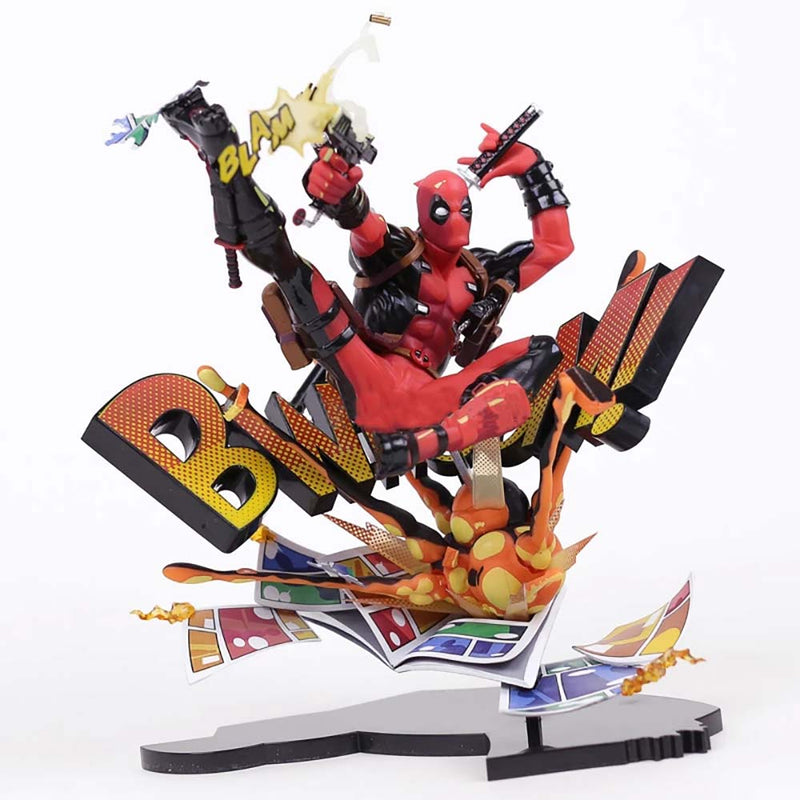 Deadpool Breaking The Fourth Wall Blam Complete Figure Model