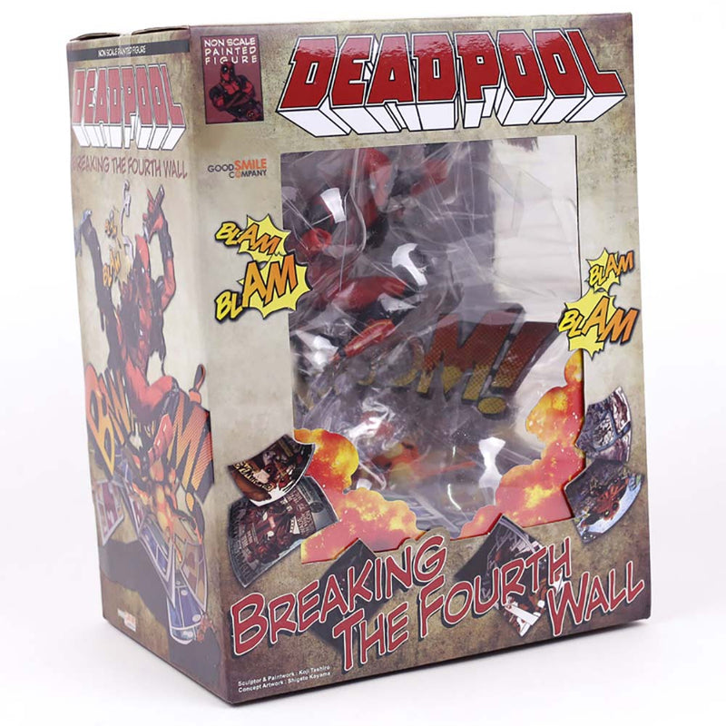 Deadpool Breaking The Fourth Wall Blam Complete Figure Model