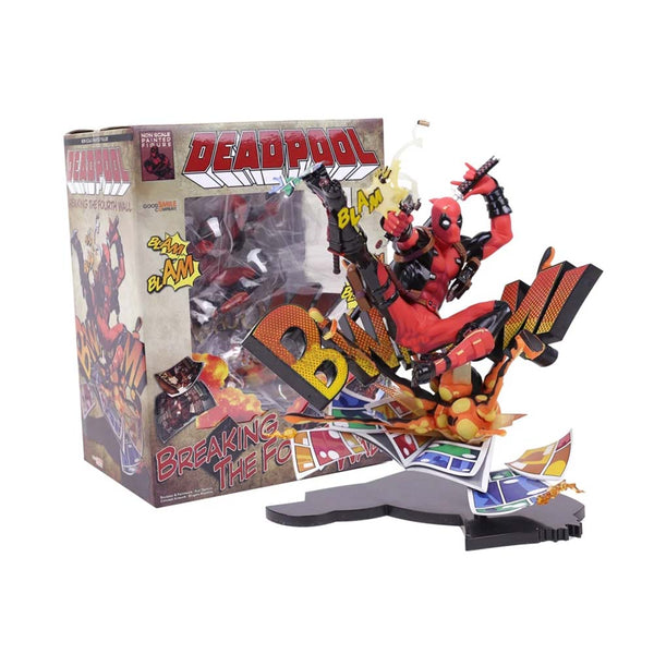 Deadpool Breaking The Fourth Wall Blam Complete Figure Model