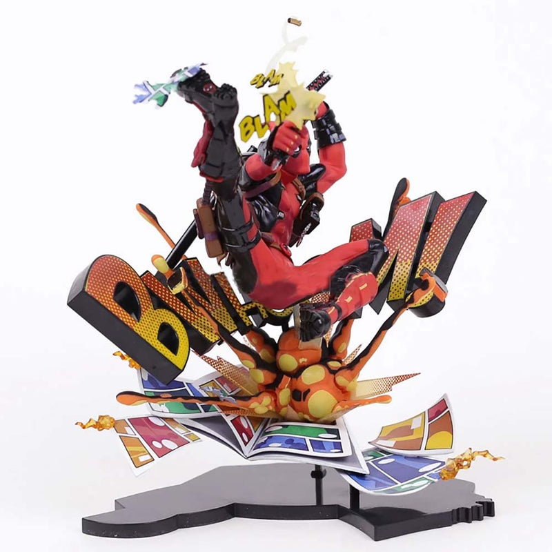 Deadpool Breaking The Fourth Wall Blam Complete Figure Model