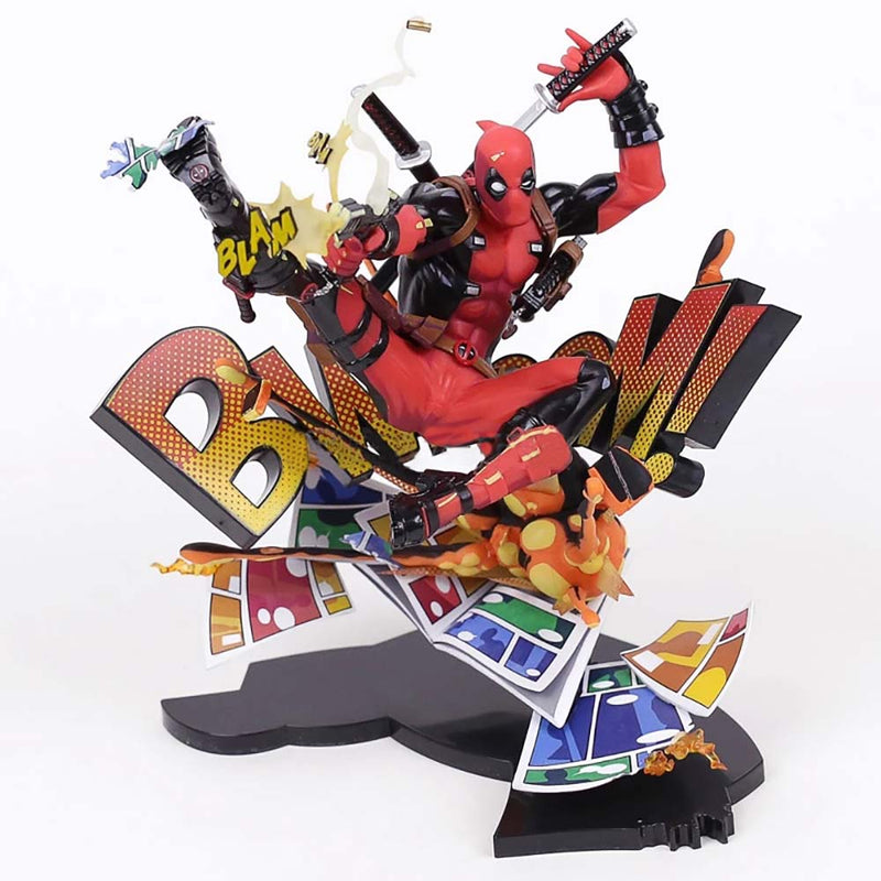 Deadpool Breaking The Fourth Wall Blam Complete Figure Model