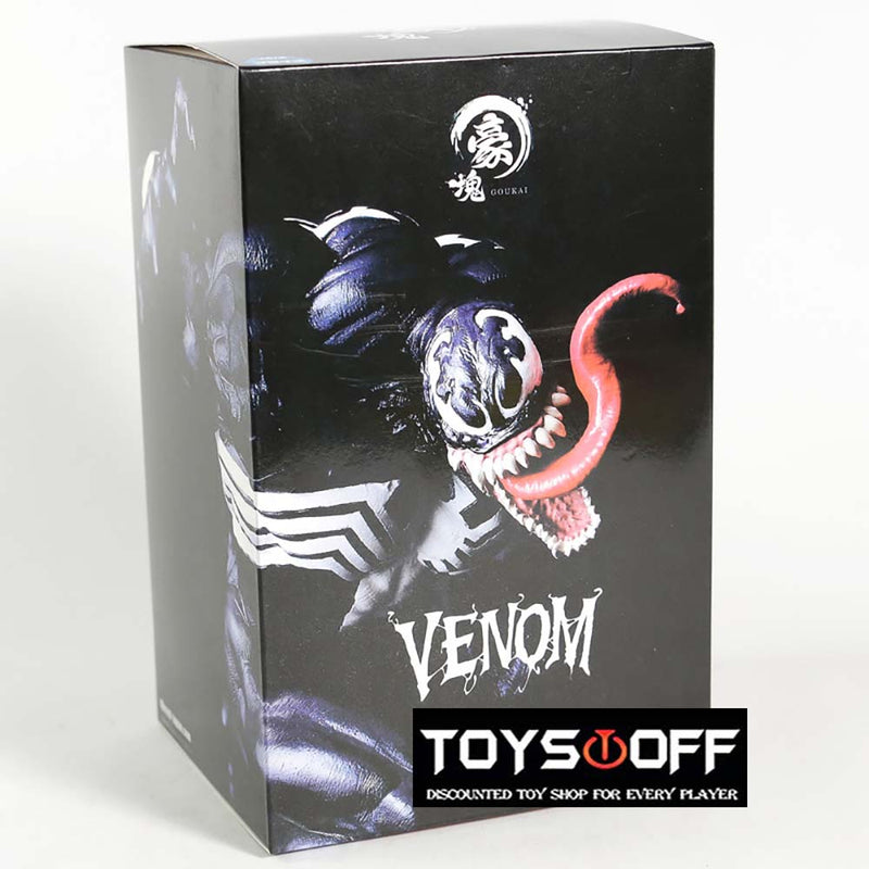 Goukai Venom Action Figure Collectible Model Toy 13cm