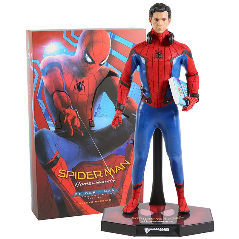 Homecoming Spiderman Deluxe Ver Action Figure Collectible Model Toy 30cm