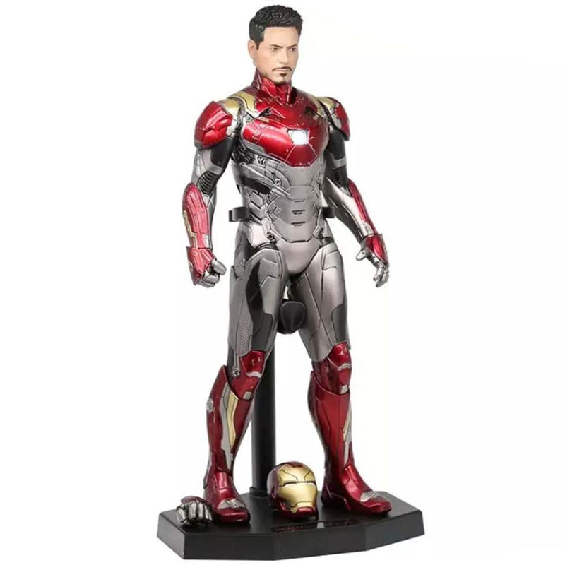 Iron Man MK47 Action Figure Collectible Model Head Changeable