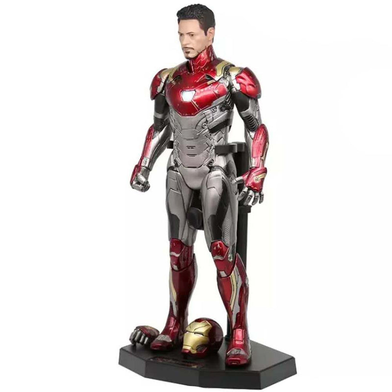 Iron Man MK47 Action Figure Collectible Model Head Changeable