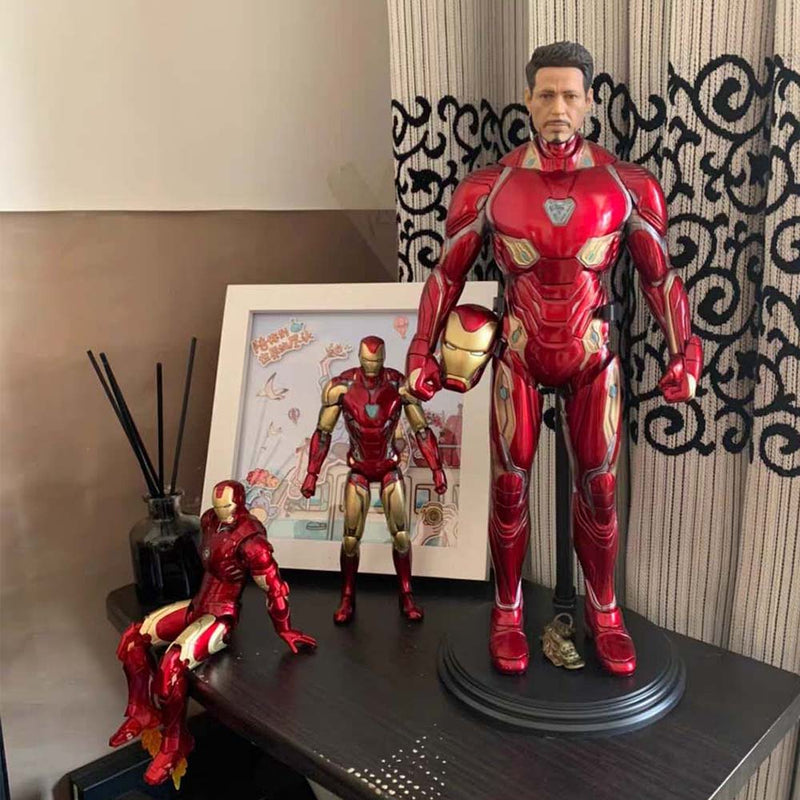 Iron Man MK50 Action Figure Collectible Model Head Changeable