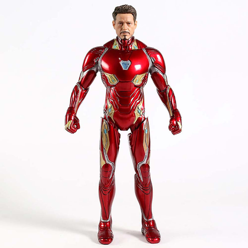 Iron Man MK50 Action Figure Collectible Model Head Changeable