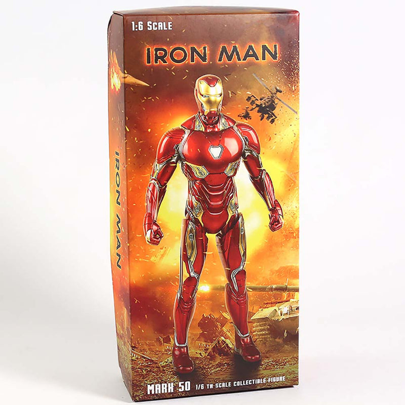 Iron Man MK50 Action Figure Collectible Model Head Changeable