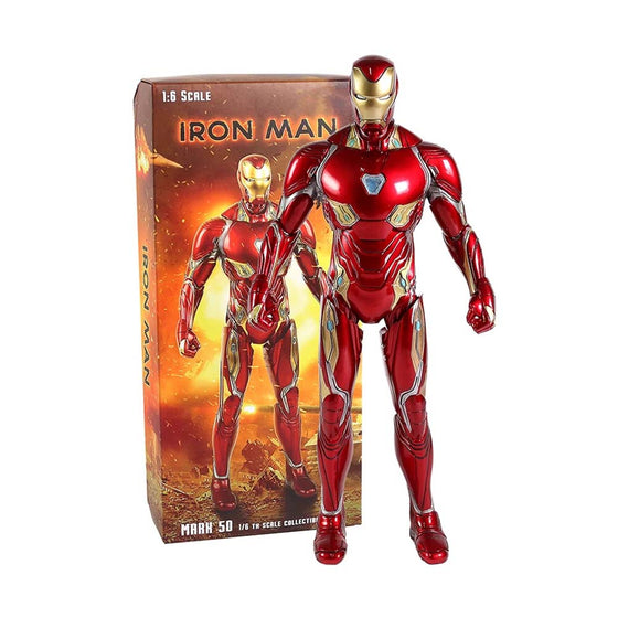 Iron Man MK50 Action Figure Collectible Model Head Changeable