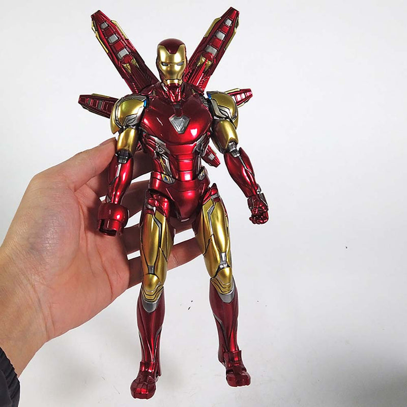 Iron Man MK 85 Action Figure Toy with LED Light 22cm