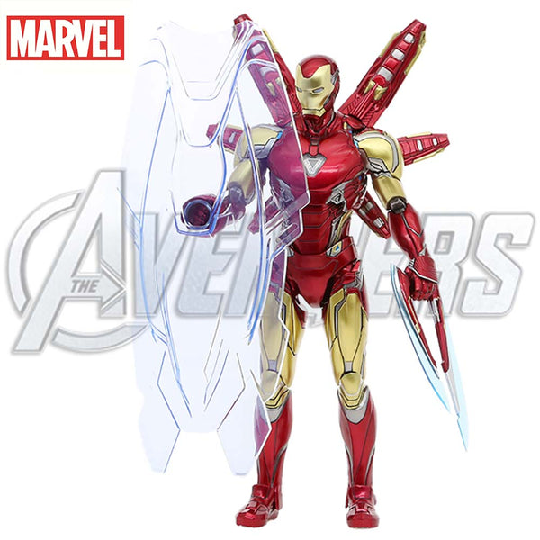 Iron Man MK 85 Action Figure Toy with LED Light 22cm