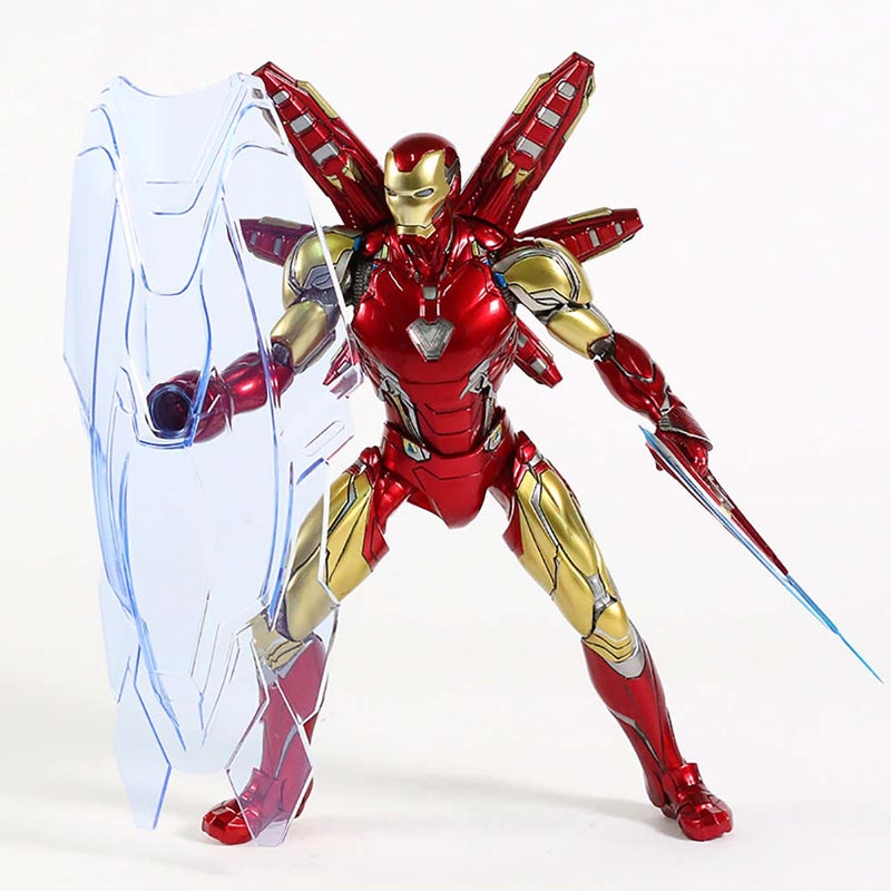 Iron Man MK 85 Action Figure Toy with LED Light 22cm