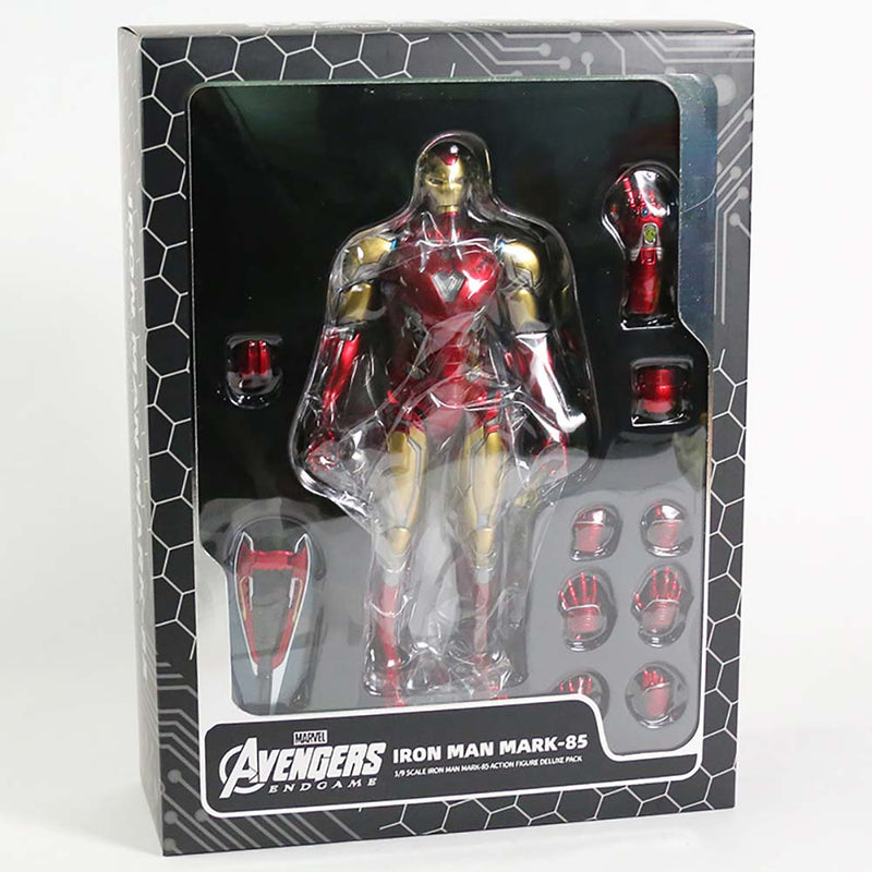 Iron Man MK 85 Action Figure Toy with LED Light 22cm