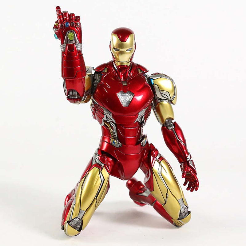 Iron Man MK 85 Action Figure Toy with LED Light 22cm