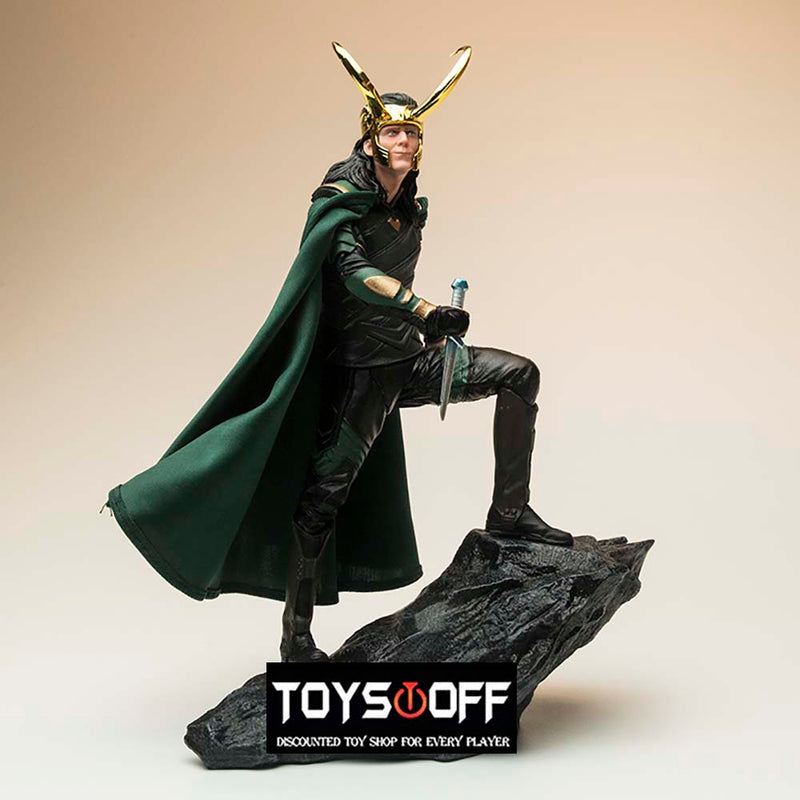 Iron Studios Thor 3 Ragnarok Loki Action Figure Toy 23cm