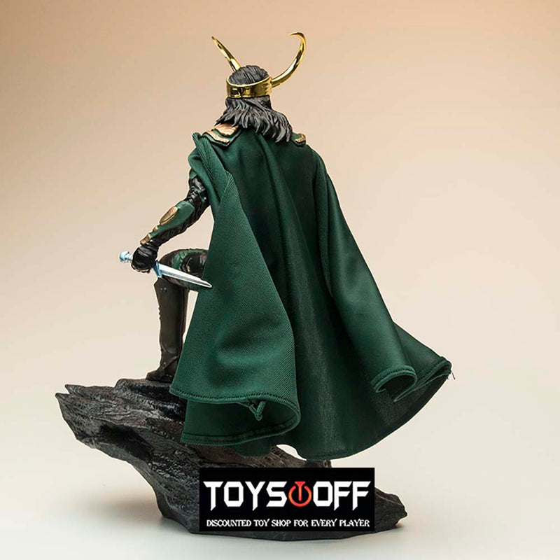 Iron Studios Thor 3 Ragnarok Loki Action Figure Toy 23cm