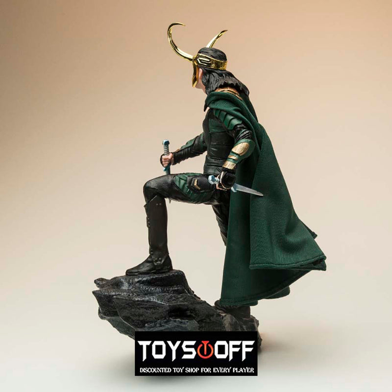 Iron Studios Thor 3 Ragnarok Loki Action Figure Toy 23cm