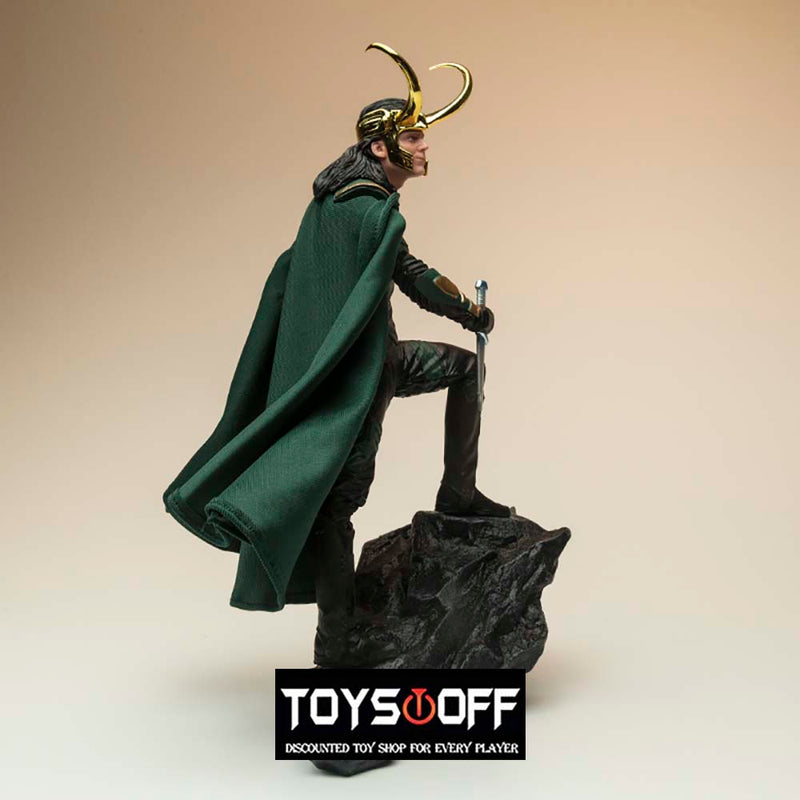 Iron Studios Thor 3 Ragnarok Loki Action Figure Toy 23cm