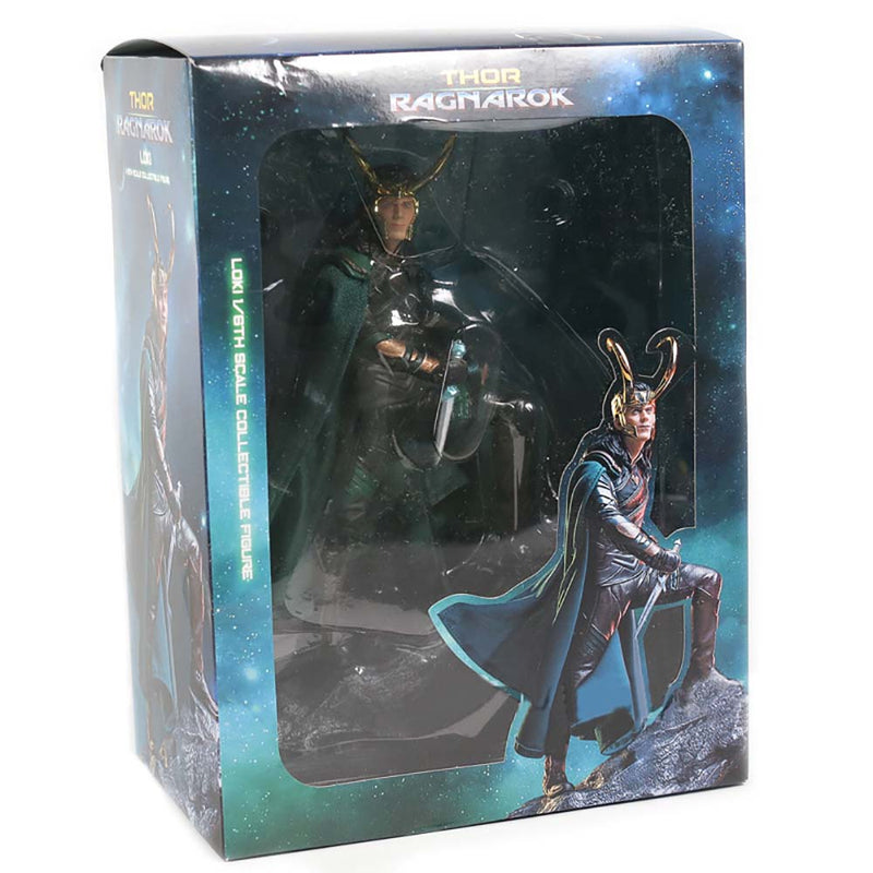 Iron Studios Thor 3 Ragnarok Loki Action Figure Toy 23cm